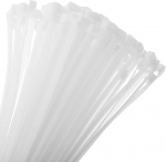 hankekaart 100 x 10mm ekstra pikk iselukustuv kaablisidemed nailonist kaablisidemed kaablijuhtimiseks valge 40cm