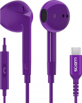 LUDOS Ferox USB C k&otilde;rvaklapid, 5-aastane garantii iPhone 16 15 Pro Max Plus Samsung Galaxy S24 S23 Ultra S22 S21 FE S20 A53 A54, USB Type C k&otilde;rvaklapid mikrofoniga In-Ear koos kaabliga iPad Pro -