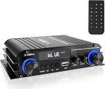 2.1-kanaliline stereoaudiov&otilde;imendi, Bluetooth 5.0 HiFi v&otilde;imsusv&otilde;imendi koos subwooferi v&auml;ljundiga, 300W x 2 + 360W, USB / AUX, kaugjuhtimispult, basside ja k&otilde;rguste reguleerimine, aktiivse / passiivse subwooferi ja