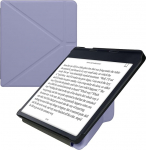 kwmobile Case Compatible with Kobo Sage Case - Faux Leather Case - eReader Protective Case - Cover Lavender
