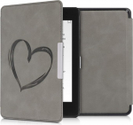 kwmobile Amazon Kindle Paperwhite (10. Gen - 2018) &uuml;mbris - Kunstnahast eReader kaitsekate Amazon Kindle Paperwhite (10. Gen - 2018) jaoks.