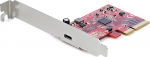 StarTech.com 1-Port USB-C PCIe Adapter - USB-C SuperSpeed 20Gbps PCI Express 3.0 x4 Host Controller Card - Win/Linux/macOS (PEXUSB321C)