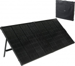 Revolt Mobiilne p&auml;ikesepaneel: Kokkupandav p&auml;ikesepaneel monokristalliliste elementidega, 240 Watt, must (kokkupandav, v&auml;ikesed p&auml;ikesepaneelid, veekindlad kotid)