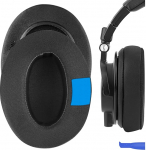 Geekria Sport Cooling Gel asendusk&otilde;rvapadjad ATH M50X M40X M70X MSR7 MSR7NC MSR7BK MSR7GM k&otilde;rvaklappidele, k&otilde;rvapadjad, k&otilde;rvapatjade asendamine (eriti paks)