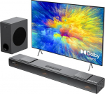 Hiwill 3.1.2CH Dolby Atmos heliriba telerile, 3D Surround Sound s&uuml;steem, 400W tippv&otilde;imsus, 2 &uuml;lespoole ja 2 k&uuml;lgmist kodukino k&otilde;larit, heliriba koos subwooferiga, eARC/ARC/OPT/BT, Nimbus A312
