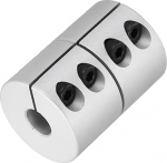 hankekaart 10 kuni 15 mm Wellenkupplung, 45 mm pikkus, 32 Durchmesser, Klemmwellenkupplung, Aluminiumlegierung, Gelenkverbinder, Schrittmotor-Kupplung f&uuml;r 3D-Drucker, CNC-Maschinen, DIY-Encoder