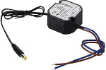 12V DC 1A Flush-Mounted Power Supply, Waterproof (IP67), Ideal for IP Cameras with DC Connection Plug, Max. 12W, 50x48x25 mm