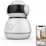 SECUEYE App 3MP HD IP Camera Pan/Tilt Night Vision Motion Detection Alarm 2-Way Audio WiFi Wireless Video Monitoring Remote Control P2P