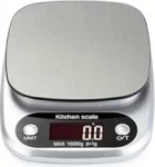 Digitalwaage, 1PCS 5/10KG Edelstahl LCD Display Lebensmittel K&uuml;che Waa, digitale Pfund for wichtsverlust Backen Kochen Mahlzeit Prep(10KG)