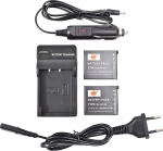 DSTE (2 pakki) asendusaku NP-60 + DC75E reisilaadija, mis &uuml;hildub Casio Exilim Zoom EX-Z19GN EX-Z19LP EX-Z19PK EX-Z19SR EX-Z20 EX-Z85VP EX-Z85BN EX-Z85GN EX-Z85PK EX-Z85PK EX-Z85PK EX-Z855 SR