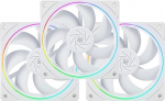 Thermalright TL-S12W CPU ventilaator Case Cooler PWM ventilaatori valgusefekt peenikese avausega 4-pin PWM &uuml;hendus arvuti ARGB paneeliga 1500RPM kiirus PC jahutusventilaator (120 mm, 3 ventilaatorit)