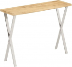 Tidyard Konsoollaud Konsoollaud Esiku elutoa laud Hoiulaud Diivanilaud K&otilde;rvallaud Seinalaua Riietuslaud Dekoratsioon puukantiga 105 x 33 x 76 cm Mango t&auml;ispuidust massiivpuu Mango