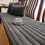 Generisch diivanikate L kuju, libisemisvastane diivanikate koertele, pestavad lemmikloomade diivanikatted, diivanipadjakatted, diivanitekk, koerte voodimattide kaitsekate, tumehall, 50 x 140 cm.