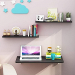 Wandmontierter Klapptisch aus Massivholz f&uuml;r das Homeoffice, platzsparender Computertisch mit optionaler Size f&uuml;r den Arbeitsraum