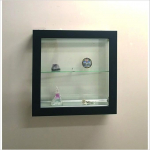 VMBR6TC-QD50-TR-BLK Seinale paigaldatav vitriinkapp