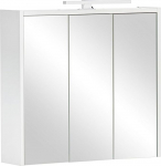 Schildmeyer Palermo 157491 Peegelkapp, matt valge, 65 x 16 x 62,7 cm