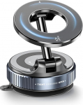 HanCenDa vaakum iminapakett Mag-Safe hoidja auto MagSafe 360&deg; p&ouml;&ouml;ramine kokkupandav mobiiltelefoni magnetiline hoidja auto auto j&otilde;usaal du&scaron;&scaron;, universaalne vaakum imemine mobiiltelefoni hoidja magnetiga nutitelefonide jaoks