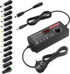SHNITPWR 144W universaalne toiteallikas 3.5-12V 12A reguleeritav toiteadapter DC 12V 11V 10V 8V 9V 6V 5V 3.5V AC/DC adapter 14 otsaga ja polaarsuse kaabliga koduelektroonika LED ribadeks