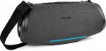 MEDION P61762 Kaasaskantav Bluetooth-k&otilde;lar (aku, bassiv&otilde;imendus, muusikakast, RGB valgusefektid, IPX7 veekaitse ja vastupidavus, integreeritud energiapank, 2 x 25 W RMS) Antratsiitne
