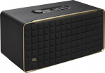 JBL Authentics 500 Hi-Fidelity Smart Home Speaker - 70ndate aastate retro disainiga Bluetooth Box - Google Assistant, Alexa, AirPlay ja JBL One App - must, UK Plug (Type G)