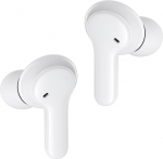 Boompods Bassline Compact True Wireless Bluetooth k&otilde;rvaklapid - juhtmevabad k&otilde;rvaklapid koos laadimiskarbiga, 27 tundi m&auml;nguaega, puutetundlik juhtimine ja veekaitse IPX4, k&otilde;rvaklapid mikrofoniga, valged