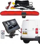 Dolphin Automotive Peugeot Expert & Citroen Dispatch Van 2016 ja hiljem Tagantvaate kaamera koos 7-tollise armatuurlaua monitoriga