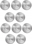 Panasonic liitium patarei CR1632 3V (10 patareid pakendis)