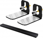 Dinghosen universaalne seinakinnitus Samsung, Sony, LG, JBL, Polk Audio, Vizio, Roku, Bose, TCL Soundbarile, seinakinnitus koos klambriga Soundbarile (must)