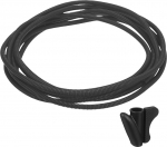 QUARKZMAN Geteiltes Kabelkanalrohr 1/4"(6.5mm) ID 20FT(6m) Mit Montagewerkzeug Hitze- Und K&auml;ltebest&auml;ndig -40F Bis 257F Kunststoff Flexibler Leitungsschutz F&uuml;r Elektrokabel Schwarz