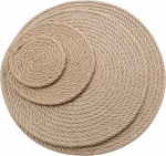 ABOOFAN Place Mat Linen Country House Style Soojuskindel mittelibisev alusplaat k&ouml;&ouml;gi laua soojustus matt Khaki XL