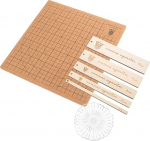 Cabilock Macrame Board Cork Board Pins ja m&otilde;&otilde;tmisabivahendid makrame DIY Knotwork Sobiv vastupidav mitmek&uuml;lgne k&auml;sit&ouml;&ouml;laud ehte- ja tekstiiliprojektide jaoks