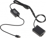 FOTGA USB-C Type-C to EN-EL25 Dummy aku dekodeeritud Dummy aku EP-5G DC Coupler toiteadapteri adapteri kaabel Nikon Z50, Z30, Zfc peegelkaamerale