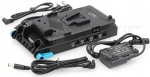 SZRMCC V-Mount akuplaat D-Tap pesaga DC v&auml;ljundiga LP-E6 Dummy aku BMCC BMPCC Canon 5D2 5D3 60D 70D 80D kaamerale