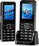 4G vanemate mobiiltelefon ilma lepinguta suurte nuppudega, pension&auml;ride mobiiltelefon koos laadimisjaamaga, 1700 mAh aku, SOS h&auml;daabik&otilde;ne nupp, taskulamp, USB-C, Dual SIM, mitmekeelne, lihtne kasutada eakatele.