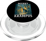 Krampus T | Schauriger Weihnachtsmann | Krampus Maske Bartl PopSockets PopGrip f&uuml;r MagSafe