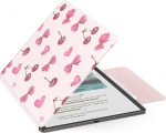 MoKo Magnetiline &uuml;mbris uuele 11-tollisele Kindle Scribe 2025 (3. Gen) & Kindle Scribe Colorsoft 2025 (1. Gen) - Slim Folio Premium PU nahast kate koos pliiatsi sulgemisega ja automaatse uinumise &auml;ratusega, Cherry Bow (kirsika vibu)