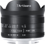 7artisans 7.5mm F2.8 Mark II APS-C Fisheye Wide Angle Lens for Canon R Mount Mirrorless Cameras R RP R5 R6