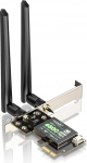 EDUP PCIe WLAN Karte f&uuml;r PC, WiFi 7, BE6500 Mbps, MT7925AUN Chip, High-Speed Netzwerkkarte f&uuml;r Gaming, PCIe WiFi Card mit Bluetooth 5.4, PCIe-Adapter kompatibel mit Windows 11 & Linux 6.7+