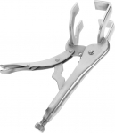 HOMSFOU Feststellzange 28cm U-f&ouml;rmige Verriegelungs Halteklemme aus Stahl mit Gro&szlig;er Klemmkraft und Robuster Konstruktion f&uuml;r Schwei&szlig; und L&ouml;tarbeiten