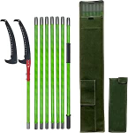 P&uuml;gamissaag k&auml;epidemega, 8 m k&auml;sisaag, reguleeritava pikkusega, puude saag, aiat&ouml;&ouml;riistade komplekt, palmipuude p&uuml;gamine, k&otilde;rge ulatusega saag koos kandekotiga, l&otilde;ikab puhtalt ja kiiresti k&otilde;rged oksad (Pro)