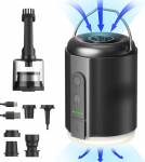 Origem Elektriline &otilde;hupump &otilde;humadratsile, 5,2 KPa mini elektriline &otilde;hupump kaasaskantav koos telkimislambi ja laetava akuga, kompaktne kiire puhumine ja t&uuml;hjendamine basseini ujuvvahendite paatide jaoks