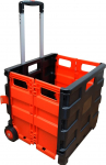 Dapetz Folding Trolley Telescopic Handle Folding Trolley Trolley on Wheels