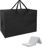 Kokkupandav madratsikott 4-tolline kolmekordne madratsikott veekindel 420D Oxfordi kangast kandekott kolmekordsele madratsile (madrats ei sisalda) (138 x