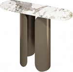 Moderner 59-Zoll-Konsolentisch in Wei&szlig; - Stilvoller Eingangs- und Flurtisch mit Metallrahmen, Perfekter Sofatisch f&uuml;r die Wohnzimmerdekoration, schickes Akzentm&ouml;bel f&uuml;r den Eingangsbereich