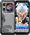 Blackview Xplore 1 5G Outdoor mobiiltelefon ilma lepinguta Android 15, 36GB + 256GB/2TB AI mobiiltelefon, 20000mAh aku ehitusplatsil mobiiltelefon, 6,78-tolline FHD+, 64MP + 50MP, 5G Outdoor