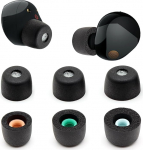 M&auml;luvahuga k&otilde;rvaklapid Sony WF-1000XM5 jaoks, k&otilde;rvaklappide asendamine Sony k&otilde;rvaklappide vahetusotsad WF-1000XM5 Fit laadimiskohvrile (matt pind, 3 paari, SML)