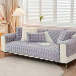 YSZBD Sofa Cover L/U Shape Corner Sofa Protector Non-Slip White Sofa Cover 3/4/2/1-Seater Corner Sofa Cover Green Sofa Protection Dog Couch Cover Couch Cover, Light Grey, 90 x 180 cm
