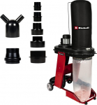 Einhell extraction system TE-VE 550/1 A (550 W, 2850 min-1, automatic socket, handle and chassis, suction hose 250 cm diameter 100 mm, suction adapter 2 x 36 mm, quick release for 65 litre collection bag)