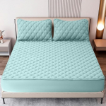 Veekindel madratsi pealisplaat madratsikaitsja 180 x 200 cm - Rohi roheline paigaldatud lina madratsikatte paigaldatud lina veekindel voodiplaat hingav madratsikatte madratsikaitsja niiskuskaitse