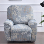 Stretch Cover for Relaxing Chair, 4-osaline t&auml;ielik tugitooli kate l&otilde;&otilde;gastavale toolile, 1 istuja lamamistooli kate taskutega, kaitsvad katted lamamistoolile, millel on lamamisfunktsioon (v&auml;rv: